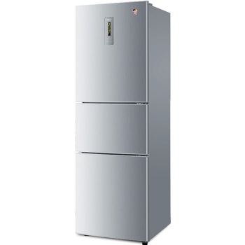 Haier海尔 BCD-216SDN 三门电脑版冰箱 216升(银色)