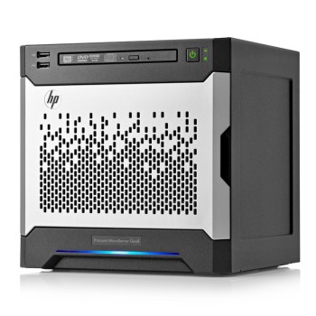 HP惠普 MicroServer Gen8微型立式服务器 712317-AA1(G1610T/1P/2G/4盘位/150W电源)