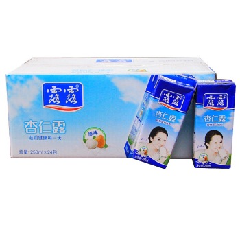 lolo露露 杏仁露250ml*24盒 利乐装整箱