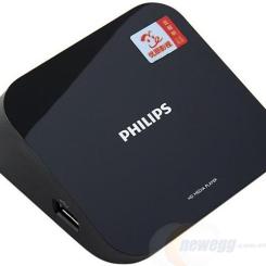 PHILIPS飞利浦 HMP4500/93 高清媒体播放器 黑色