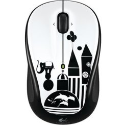 Logitech罗技 无线鼠标M325-黑白逸动(910-003698)