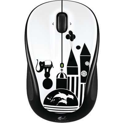 Logitech罗技 无线鼠标M325-黑白逸动(910-003698)