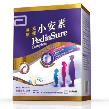Abbott雅培 金装小安素 全营养幼儿配方奶粉 香草味(适合1岁以上挑食偏食宝宝)400克