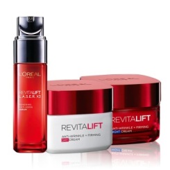 LOREAL欧莱雅 复颜3件套(抗皱日霜50ml+抗皱晚霜50ml+精华乳30ml)