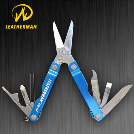 LEATHERMAN莱泽曼 MICRA户外迷你多功能组合随身携带工具剪刀