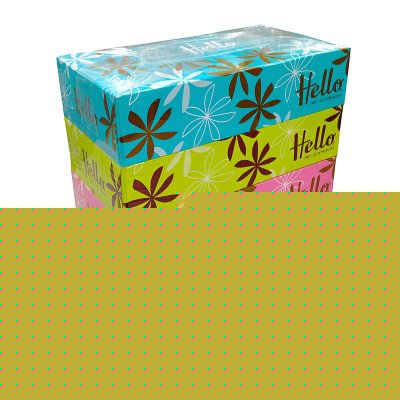 清风 HELLO牌 外销盒装抽取式面巾纸 150抽*5盒