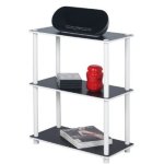 Funature慧乐家 乐其三层双色书架FNDJ-10024-1 宜家风格简约层架 简易置物收纳架 60*29.5*75.5cm