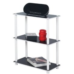 Funature慧乐家 乐其三层双色书架FNDJ-10024-1 宜家风格简约层架 简易置物收纳架 60*29.5*75.5cm