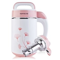 Joyoung九阳 DJ13B-C617SG 双磨多功能全钢豆浆机 速磨免滤 1100-1300ml