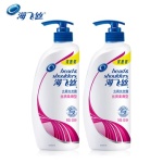 海飞丝 丝质柔滑去屑洗发水500ml*2瓶套装