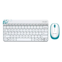 Logitech罗技 无线键鼠套装 MK240(白色)