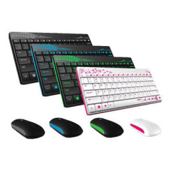 Rapoo雷柏 X225无线键鼠套装 电脑电视迷你静音游戏超薄 键盘鼠标套件