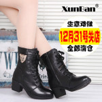 天猫寻伴女鞋旗舰店 全店真皮鞋靴清仓甩卖 12月31日关店了