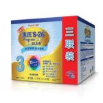 Wyeth惠氏 S-26金装幼儿乐幼儿配方奶粉 3段(12-36个月幼儿适用)1200克(400克*3袋)