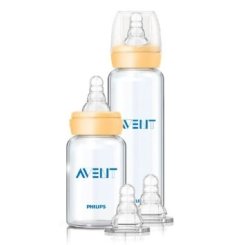 飞利浦AVENT新安怡 标准口径玻璃奶瓶 新生儿套装SCD803/01