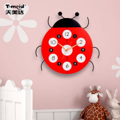 天美达 创意挂钟 时尚卡通壁挂钟