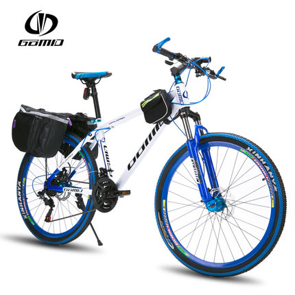 高米迪 山地车自行车 21速双碟刹男女学生公路单车GOMID-X1