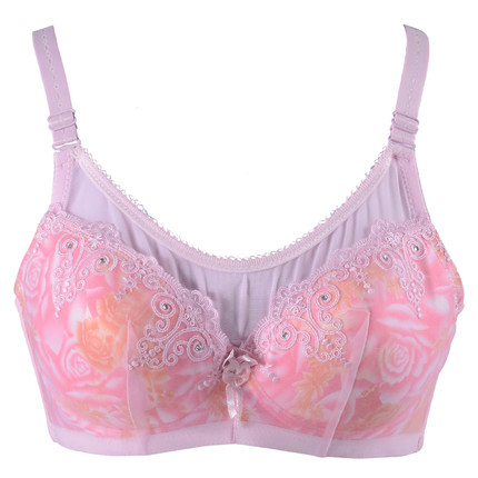 红豆 正品蕾丝文胸 聚拢调整型裹胸 防走光收副乳感内衣 4色可选