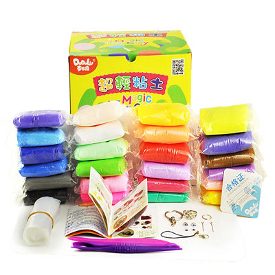 DoDoLu多多鹿 24色超轻粘土彩泥套装 无毒橡皮泥
