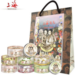 上海 女人雪花膏 国货护肤品补水保湿滋润面霜套装老牌化妆品 80g