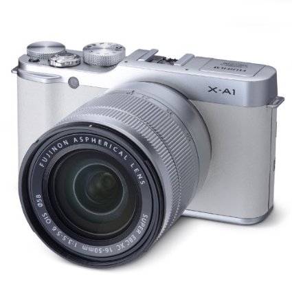 FUJIFILM富士 数码相机X-A1(16-50mm)套机 F3.5-5.6 OIS 悦色版礼盒装(原厂皮套+肩带)
