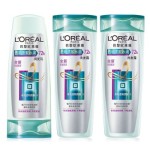 LOREAL 欧莱雅 透明质酸水润3件套(洗发露400ml*2+润发乳400ml)