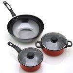 炊大师 精铁三件套锅具JWJT-8336(炒锅+汤锅+奶锅)