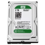 WD西部数据 绿盘 2TB SATA6Gb/s 64M 台式机硬盘(WD20EZRX)