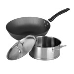 GLADIR戈兰帝尔 GT22C3汤炒锅具两件套(30cm炒锅+22cm汤锅)