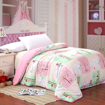恒恋家纺 加厚多功能法莱绒被套 卡通法兰绒珊瑚绒被罩 23款可选
