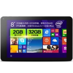 CUBE酷比魔方 iwork8超级版 8英寸平板电脑 前黑后白+赠送键盘