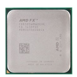 AMD FX系列八核 FX-8300盒装CPU (Socket AM3+/3.3GHz/16MB缓存/95W/WITHOUT FAN)