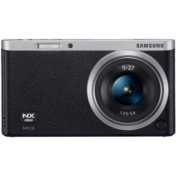 SAMSUNG三星 NX mini 微型单电套机 微单相机 黑色(9mm-27mm/WIFI无线/NFC传输)