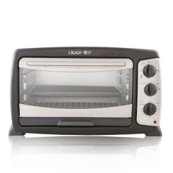 Deer德尔 DR3033 不锈钢烤箱 电烤箱 黑色 28L