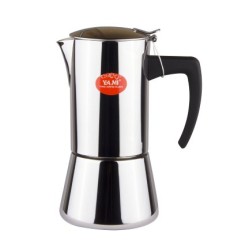 YAMI亚米 YM6002法兰摩卡壶 镜面设计优美典雅型 咖啡壶