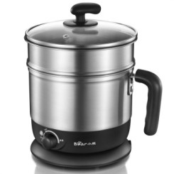 Bear小熊 DRG-C123 蒸煮双层电热锅 304不锈钢 电煮锅电火锅