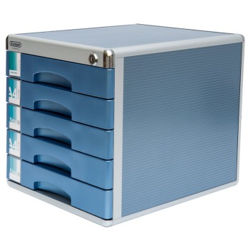 Glosen金隆兴 C8858 铝合金金属文件柜/资料柜 配置安全锁