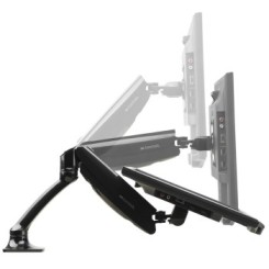 Loctek乐歌 DLB502 电脑支架显示器支架 人体工学全维度气弹簧支架 10-27英寸