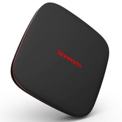 Skyworth创维 M300 网络电视机顶盒 四核 芒果TV 安卓智能高清播放器 黑色 +赠HDMI线