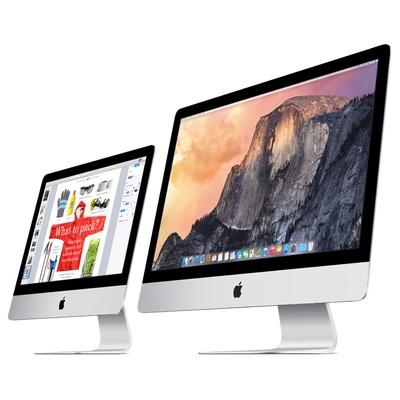 Apple苹果 iMac 21.5英寸 ME086CH/A 台式一体机电脑(i5-2.7GHz/8GB/1TB/Intel Iris Pro)