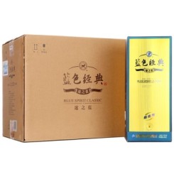 洋河 蓝色经典 邃之蓝 42度 白酒 整箱装 500ml*6瓶*2箱