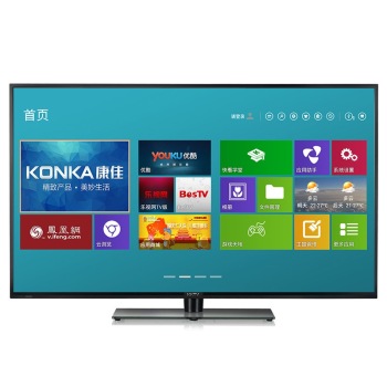 KKTV LED55K70S 55英寸极速8核安卓智能网络云电视 黑色