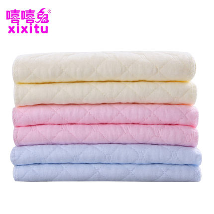 嘻嘻兔 新生儿婴儿宝宝尿布 生态棉纱布尿片