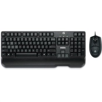 Logitech罗技 G100s 游戏键鼠套装 有线键盘鼠标