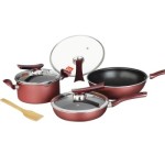 炊大皇 CKNS3-7溢彩煎炒汤七件套锅 电磁炉通用