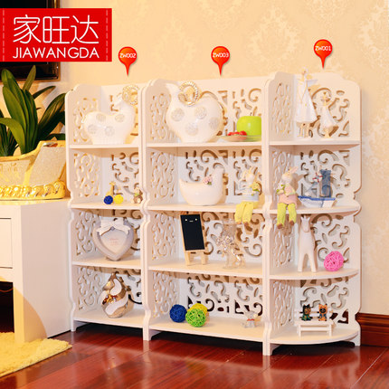 家旺达 转角架置物架 组装浴室卫生间防水落地墙角架收纳架三角宜家