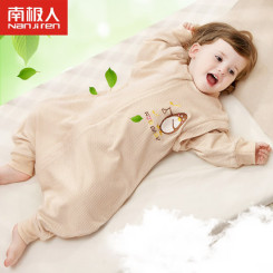 南极人 婴儿睡袋 春秋分腿宝宝纯棉薄款防踢被 NJRYP0083