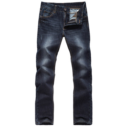 WG 2015春装新款男士牛仔裤 直筒修身百搭长裤子 4色可选