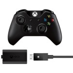 Microsoft微软 Xbox One 无线手柄+同步充电套装(原装产品)