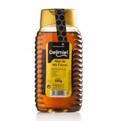 Delimiel德利麦 地中海百花蜂蜜 500g*3瓶量贩装 海外直采